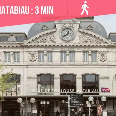 Le Colibri By Expat Renting - Gare - Wifi דירה טולוז