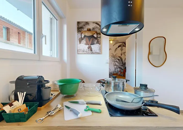 Apartment Expat Renting - Le Tropical - Netflix - Proche Gare Toulouse